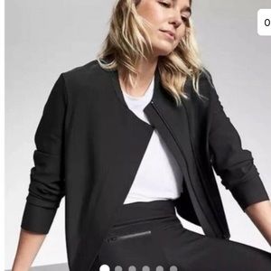 Athleta Stellar Moto Jacket - Black M